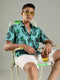 Tropic Maze Relaxed Fit Half Sleeves Printed Shirt