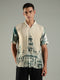 Victoria Inspired Half Sleeves Viscose Shirts in Relaxed Fit